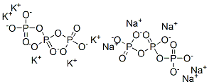 pentapotassium pentasodium bis(triphosphate) 结构式