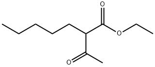 2-戊基乙酰乙酸乙酯 结构式