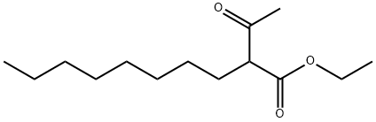 2-辛基乙酰乙酸乙酯 结构式