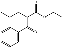 2-苯甲酰基戊酸乙酯 结构式