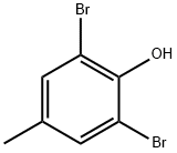 2,6-二溴-4-甲基苯酚 结构式