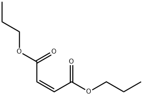 马来酸二正丙酯 结构式