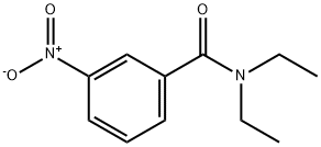 N,N-二乙基-3-硝基苯甲酰胺 结构式
