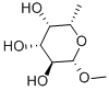 甲基-Β-L-岩藻吡喃糖苷 结构式