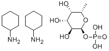 Α-L-岩藻糖-1-磷酸二(环己基铵)盐 结构式