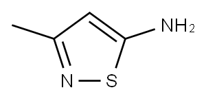 3-甲基异噻唑-5-胺 结构式