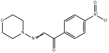α-(Morpholinoimino)-4'-nitroacetophenone 结构式
