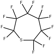 Dodecafluorothiepane 结构式