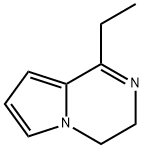 1 - 乙基 - 3,4 - 二氢吡咯并[1,2 - Α]吡嗪 结构式