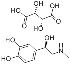 酒石酸肾上腺素素 结构式