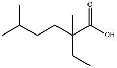 2,5-dimethyl-2-ethylhexanoic acid 结构式