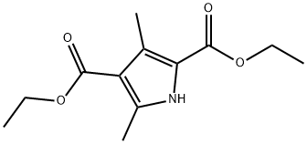 2,4-二甲基吡咯-3,5-二羧酸二乙酯 结构式