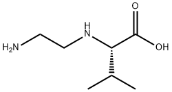 Valine, N-(2-aminoethyl)- (9CI) 结构式