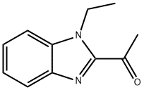 Ethanone, 1-(1-ethyl-1H-benzimidazol-2-yl)- (9CI) 结构式