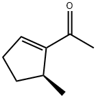 Ethanone, 1-[(5S)-5-methyl-1-cyclopenten-1-yl]- (9CI) 结构式