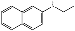 N-乙基-2-萘胺 结构式