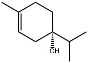 (+)-4-萜品醇 结构式