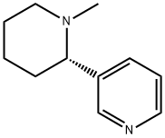 (S)-3-(1-甲基哌啶-2-基)吡啶 结构式