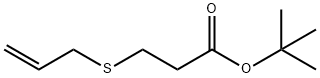 3-(Allylthio)propionic acid tert-butyl ester 结构式