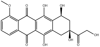 阿霉酮 结构式