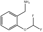 2-二氟甲氧基苄胺 结构式