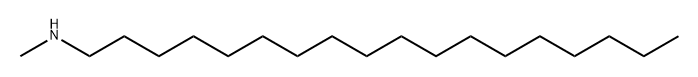 N-甲基-1-十八胺 结构式