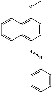 1-METHOXY-4-(PHENYLAZO)NAPHTHALENE 结构式