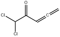 3,4-Pentadien-2-one,  1,1-dichloro- 结构式