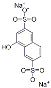 disodium 4-hydroxynaphthalene-2,6-disulphonate 结构式