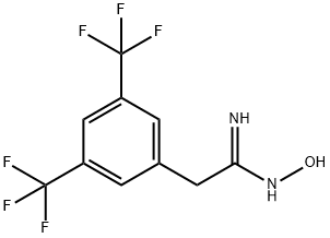 2-[3,5-bis(trifluoromethyl)phenyl]-N'-hydroxyethanimidamide