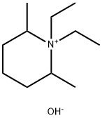 1,1-二乙基-2,6-二甲基哌啶氢氧化物 AQ溶液 结构式