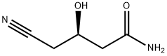 (R)-4-CYANO-3-HYDROXYBUTANAMIDE 结构式