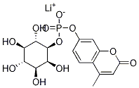 4-MethyluMbelliferyl Myo-Inositol 1-Phosphate LithiuM Salt 结构式
