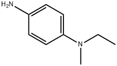 N-乙基-N-甲基苯-1,4-二胺 结构式