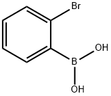 2-溴苯基硼酸 结构式
