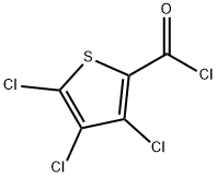 3,4,5-三氯噻吩-2-羰基氯 结构式