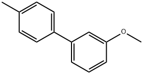 3-甲氧基-4'-甲基联苯 结构式