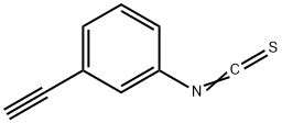 1-乙炔基-3-异硫氰基苯 结构式