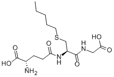 S-PENTYLGLUTATHIONE 结构式