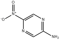 Pyrazinamine, 5-nitro- (9CI) 结构式