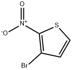 3-溴-2-硝基噻吩 结构式
