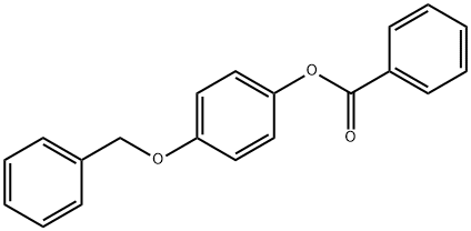 (4-phenylmethoxyphenyl) benzoate 结构式