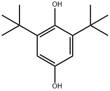 2,6-二叔丁基对苯二酚 结构式
