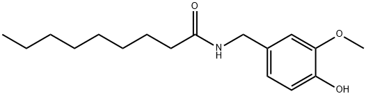 壬酸香草酰胺 结构式