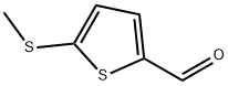 5-甲基硫代噻吩-2-甲醛 结构式