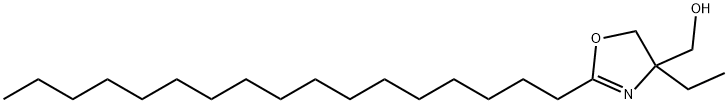 4-ethyl-2-heptadecyl-2-oxazoline-4-methanol  结构式