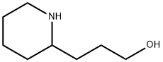 3-(哌啶-2-基)丙-1-醇 结构式