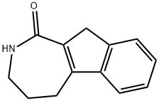 Indeno[2,1-c]azepin-1(2H)-one,  3,4,5,10-tetrahydro- 结构式