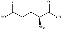 (2S,3R)-3-甲基谷氨酸盐酸盐 结构式