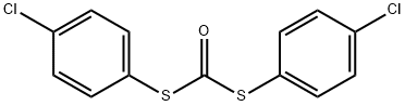 Dithiocarbonic acid S,S-bis(p-chlorophenyl) ester 结构式